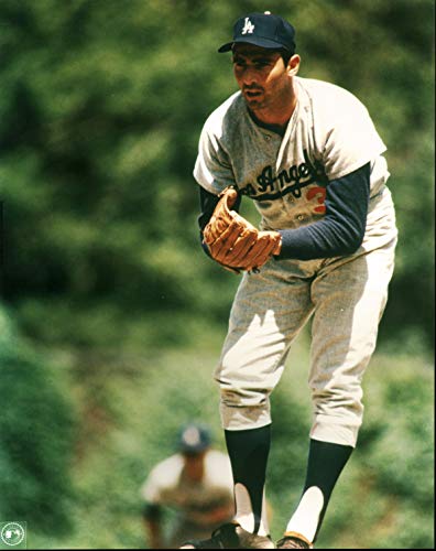 Dodgers Sandy Koufax 8x10 PhotoFile Leaning Over Pre-windup Photo Un-signed - 757 Sports Collectibles