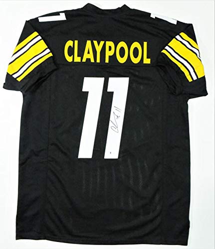 Chase Claypool Autographed Black Pro Style Jersey- Beckett W Black R1 - 757 Sports Collectibles