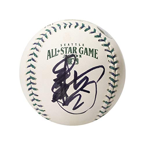 Ichiro Suzuki Kanji Autographed 2001 All Star Game Official All Star Game Baseball - BAS COA - 757 Sports Collectibles