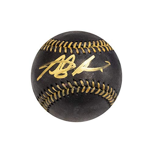 Fernando Tatis Jr Autographed Black Official MLB Baseball - JSA COA - 757 Sports Collectibles