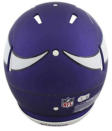 Vikings Randy Moss Authentic Signed Full Size Speed Proline Helmet BAS Witnessed - 757 Sports Collectibles