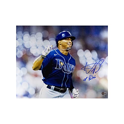 Wander Franco El Patron Autographed Tampa Bay 16x20 Photo - BAS COA - 757 Sports Collectibles