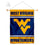 West Virginia Mountaineers Window Wall Banner Hanging Flag with Suction Cup - 757 Sports Collectibles