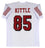 George Kittle Authentic Signed White Pro Style Jersey w/Dropshadow BAS Witness - 757 Sports Collectibles