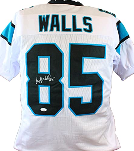 Wesley Walls Autographed White Pro Style Jersey- JSA Witnessed Auth Silver - 757 Sports Collectibles