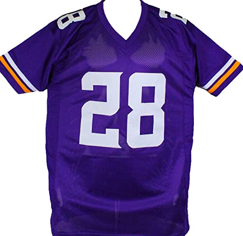 Adrian Peterson Autographed Purple Pro Style Jersey-Beckett W Hologram - 757 Sports Collectibles