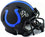 Darius Leonard Autographed Colts Eclipse Speed Mini Helmet- Beckett W Silver - 757 Sports Collectibles