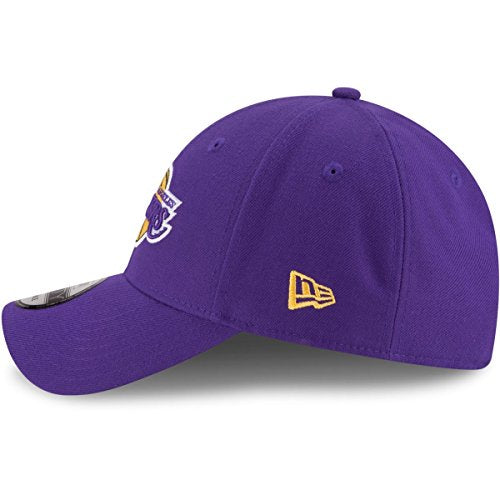 New Era NBA 9FORTY Los Angeles Lakers Hat The League Adult Adjustable Cap Purple - 757 Sports Collectibles