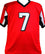 Michael Vick Autographed Red Pro Style Jersey - JSA W Auth 7 - 757 Sports Collectibles