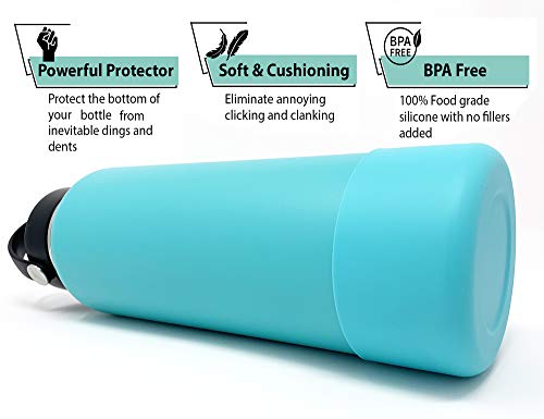 1pc Water Bottle Bottom Protection Cover, Protecting The Water Bottle Bottom  And Bed