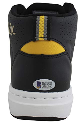 Lakers Magic Johnson Authentic Signed Left Black Converse Weapon Shoe BAS Wit - 757 Sports Collectibles