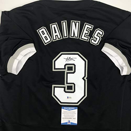 Harold Baines Signed Chicago White Baseball Jersey (JSA)