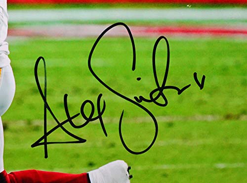 Alex Smith Autographed Washington 16x20 Passing Photo- Beckett W Black - 757 Sports Collectibles