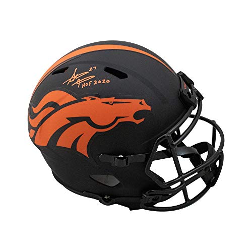 Steve Atwater HOF 2020 Autographed Denver Broncos Eclipse Replica Full-Size Football Helmet - BAS COA - 757 Sports Collectibles