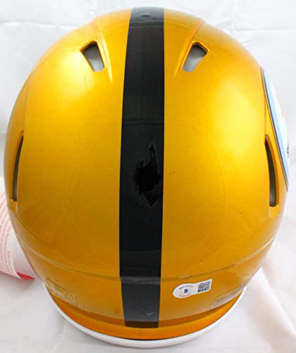 Chase Claypool Signed Steelers F/S Flash Speed Authentic Helmet-Beckett W Hologram Black - 757 Sports Collectibles