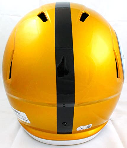 Chase Claypool Signed Steelers F/S Flash Speed Helmet-Beckett W Hologram Black - 757 Sports Collectibles