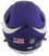 Vikings Randy Moss"SCH" Signed Speed Flex Full Size Helmet BAS Witnessed - 757 Sports Collectibles