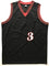 Autographed/Signed Allen Iverson Philadelphia Black Basketball Jersey JSA COA - 757 Sports Collectibles