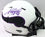 Adrian Peterson Signed Minn Vikings Lunar Speed Mini Helmet- Beckett W Purple - 757 Sports Collectibles