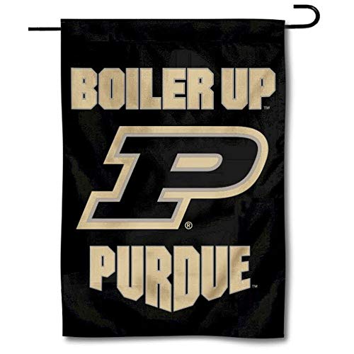 College Flags & Banners Co. Purdue Boilermakers Boiler Up Garden Flag - 757 Sports Collectibles