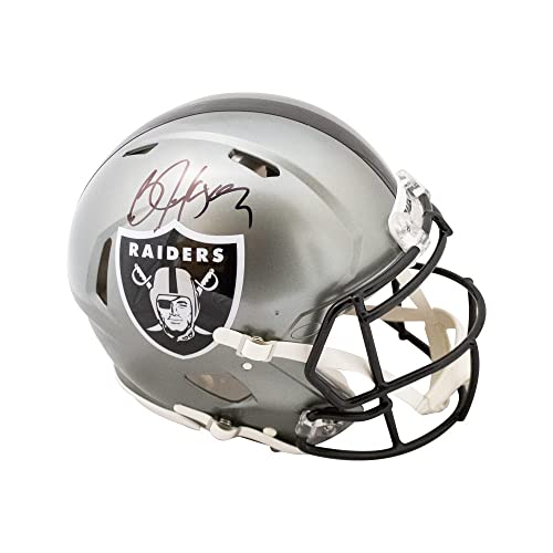 Bo Jackson Autographed Oakland Flash Authentic Full-Size Football Helmet - BAS (Black Facemask) - 757 Sports Collectibles