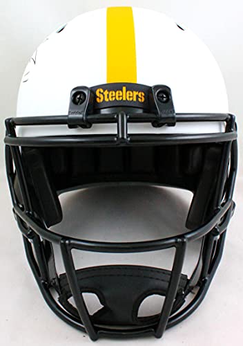 Chase Claypool Autographed Pittsburgh Steelers Lunar F/S Helmet- Beckett W Black - 757 Sports Collectibles