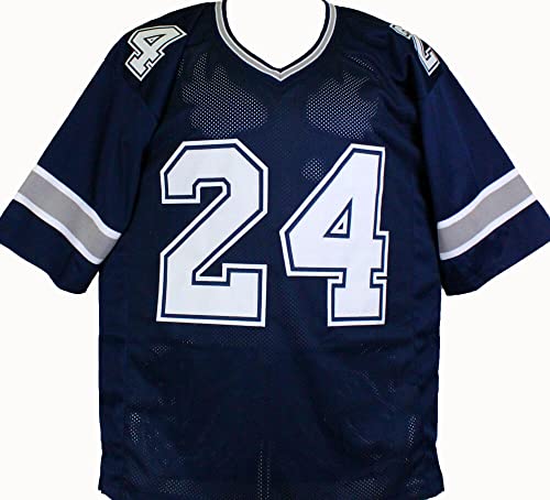 Larry Brown Autographed Blue Pro Style Jersey W/SB MVP- JSA W Black - 757 Sports Collectibles