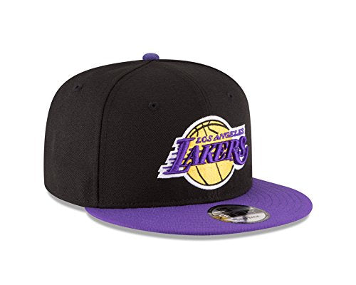 NBA Los Angeles Lakers Men's 9Fifty 2Tone Snapback Cap, One Size, Black - 757 Sports Collectibles