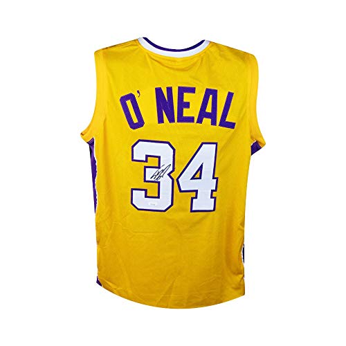 Shaquille O'Neal Autographed Los Angeles Lakers Custom Basketball Jersey - JSA COA - 757 Sports Collectibles