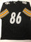 Autographed/Signed Hines Ward Pittsburgh Black Football Jersey JSA COA - 757 Sports Collectibles