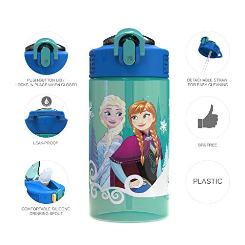 Frozen 2 Water Bottle with Built-In Straw | shopDisney