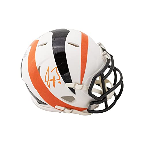 Joe Burrow Autographed Bengals Mini Football Helmet