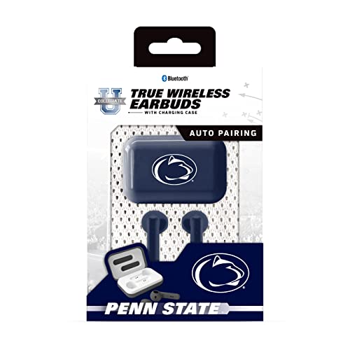 SOAR NCAA True Wireless Earbuds V.4, Penn State Nittany Lions - 757 Sports Collectibles