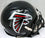 Michael Vick Autographed Atlanta Falcons 03-19 Speed Mini Helmet - JSA W Auth Silver - 757 Sports Collectibles