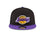 NBA Los Angeles Lakers Men's 9Fifty 2Tone Snapback Cap, One Size, Black - 757 Sports Collectibles