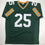 Autographed/Signed Dorsey Levens Green Bay Green Football Jersey Beckett BAS COA - 757 Sports Collectibles