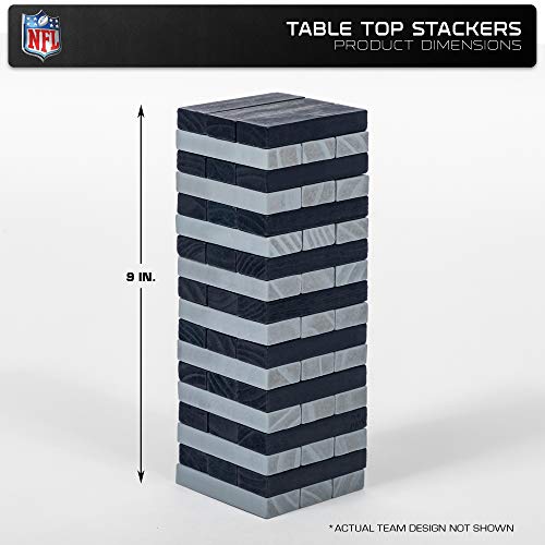 Wild Sports NFL Kansas City Chiefs Table Top Stackers 3" x 1" x .5", Team Color - 757 Sports Collectibles