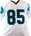 Wesley Walls Autographed White Pro Style Jersey- JSA Witnessed Auth Silver - 757 Sports Collectibles