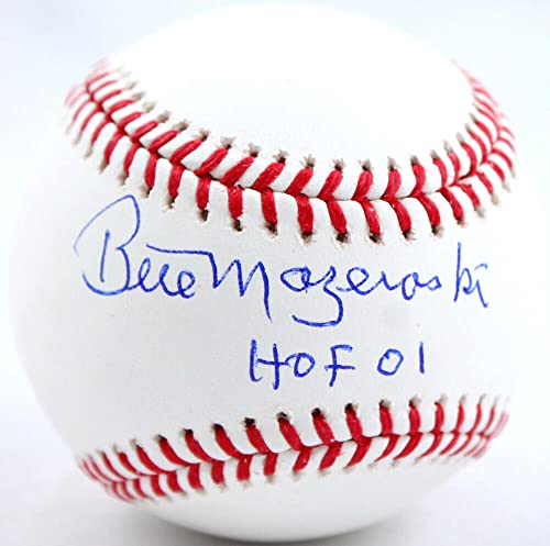 Bill Mazeroski Autographed Rawlings OML Baseball W/HOF-JSA W Blue - 757 Sports Collectibles