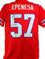 AJ Epenesa Autographed Red Pro Style Jersey w/Bills Mafia- Beckett W Black - 757 Sports Collectibles