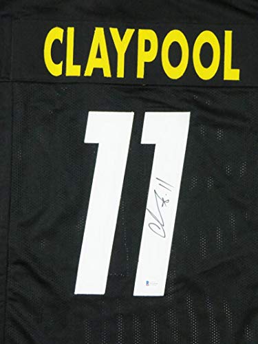 Chase Claypool Autographed Black Pro Style Jersey- Beckett W Black R1 - 757 Sports Collectibles