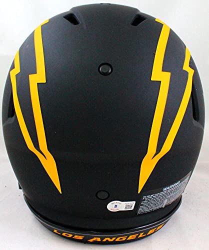 Keenan Allen Autographed LA Chargers Authentic Eclipse Speed F/S Helmet -Beckett W Yellow - 757 Sports Collectibles