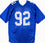 Michael Strahan Autographed Blue Pro Style Jersey-Beckett W Hologram - 757 Sports Collectibles