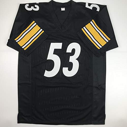 Autographed/Signed Maurkice Pouncey Pittsburgh Black Football Jersey JSA COA - 757 Sports Collectibles