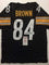 Autographed/Signed Antonio Brown Pittsburgh Black Football Jersey JSA COA - 757 Sports Collectibles