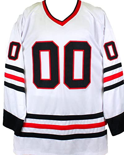 Chevy Chase Autographed White Hockey Style Jersey - Beckett W Hologram - 757 Sports Collectibles