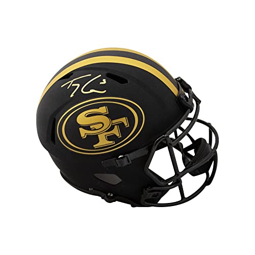 Trey Lance Autographed San Francisco Eclipse Replica Full-Size Football Helmet - BAS - 757 Sports Collectibles