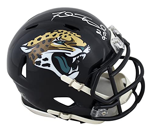 Jaguars Fred Taylor Authentic Signed Speed Mini Helmet Autographed BAS Witnessed - 757 Sports Collectibles