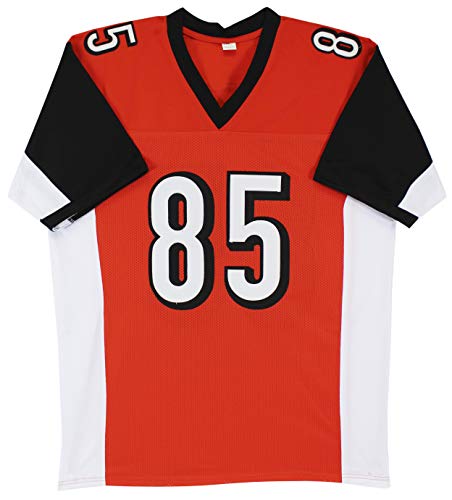 Tee Higgins Authentic Signed Orange Pro Style Jersey Autographed BAS Witnessed - 757 Sports Collectibles