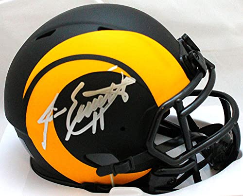 Jim Everett Autographed Los Angeles Rams Eclipse Mini Helmet- JSA W Auth - 757 Sports Collectibles